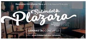 Sutondotik Plazara [Concurso]