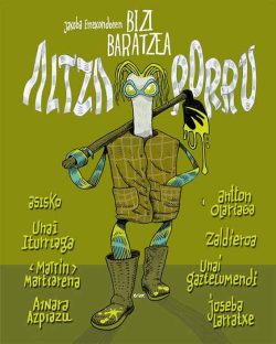 ‘Altza porru!’ Nuevo libro de Jakoba Errekondo. Desvelados en cómics los secretos de la huerta