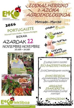 II Feria Agroecológica de Euskal Herria en Portugalete