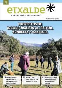 Etxalde aldizkaria 75 Portada