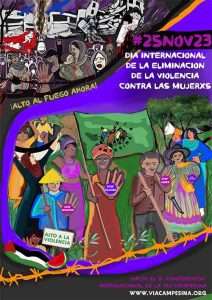 Llamado de Acción de La Vía Campesina – Día Internacional por la eliminación de la violencia contra las mujeres