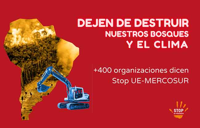 STOP UE-Mercosur - 400 organizaciones